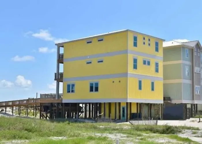 Beachfront 8bedrooms Lemonshello Gulf Shores