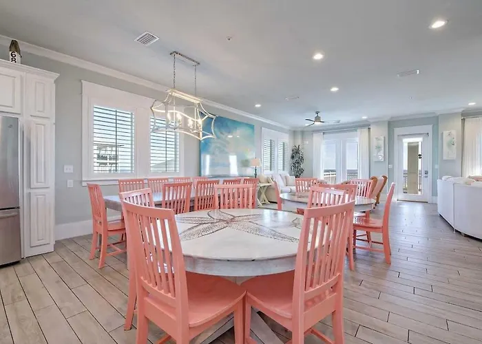 Beachfront 8bedrooms Lemonshello Gulf Shores